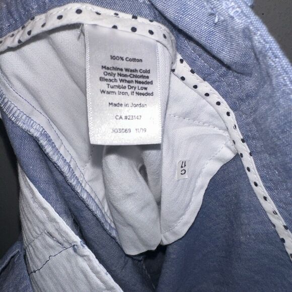 Talbots Blue Perfect 7" Shorts Womens Size 12 NEW - Picture 6 of 6